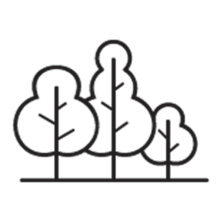 Above 5000 acres of greenery